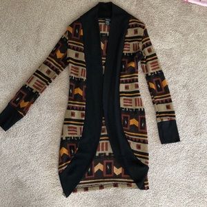 Mid thigh length sweater